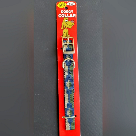 NEW! Matching 3-Piece Set Doggie Collars 18" & 12" w/ Leash 40". Durable. Camo. - Picture 2 of 12